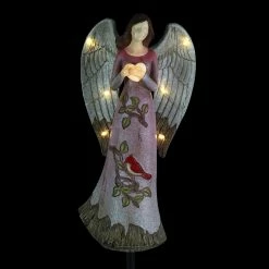 Outlet π€© Deals π Exhart Solar Hand Painted Resin Angel Stake With Heart And Cardinal, 5.5 By 18 Inches π€© π 22 Outlet π€© Deals π Exhart Solar Hand Painted Resin Angel Stake With Heart And Cardinal, 5.5 By 18 Inches π€© π -Exhart Shop Exhart Solar Hand Painted Resin Angel Stake with Heart and Cardinal2C 5.5 by 18 Inches 9