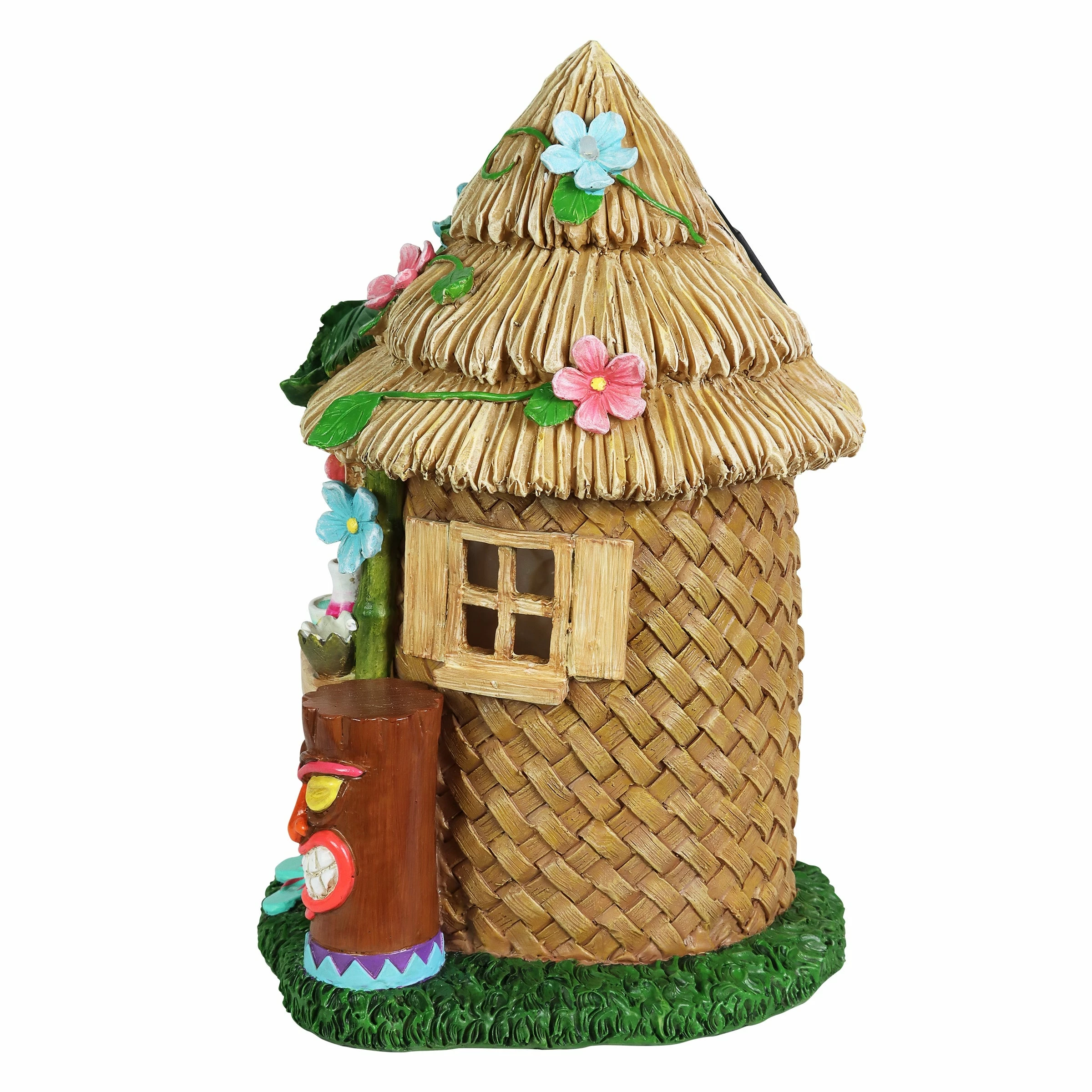 Flash Sale ๐ Discount ๐ Exhart Solar Hand Painted Tiki Bar Garden Statue, 8 By 11.5 Inches โค๏ธ ๐ - Image 9