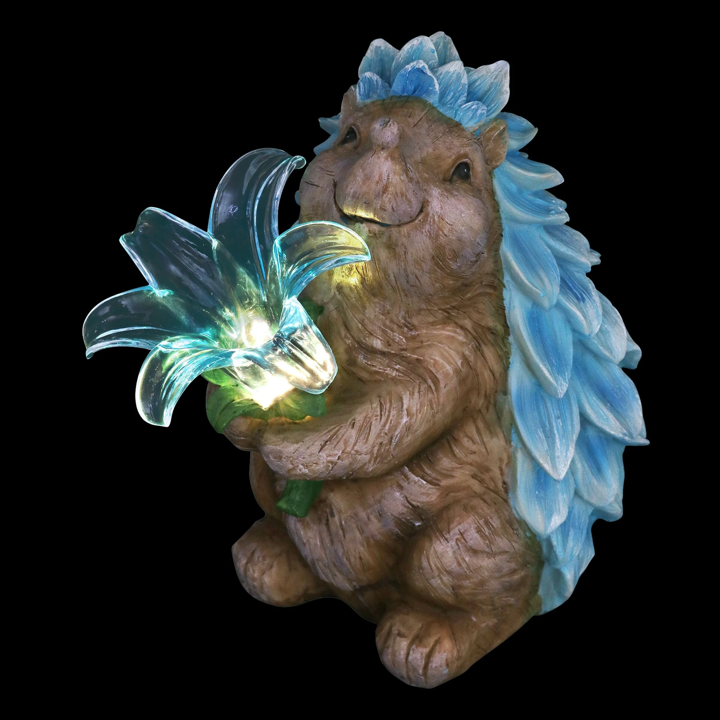 Outlet β€οΈ Outlet β¨ Exhart Solar Hedgehog With LED Flower Statue, 9 Inch π π₯ 17 Outlet β€οΈ Outlet β¨ Exhart Solar Hedgehog With LED Flower Statue, 9 Inch π π₯ - Image 15