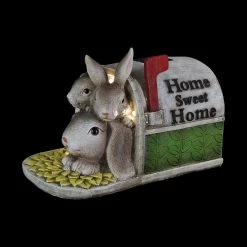 Cheapest 🔔 Hot Sale 😉 Exhart Solar Home Sweet Home Bunny Mail Box Statuary, 8 By 12 Inch 👍 💯 -Exhart Shop Exhart Solar Home Sweet Home Bunny Mail Box Statuary2C 8 by 12 Inch 9