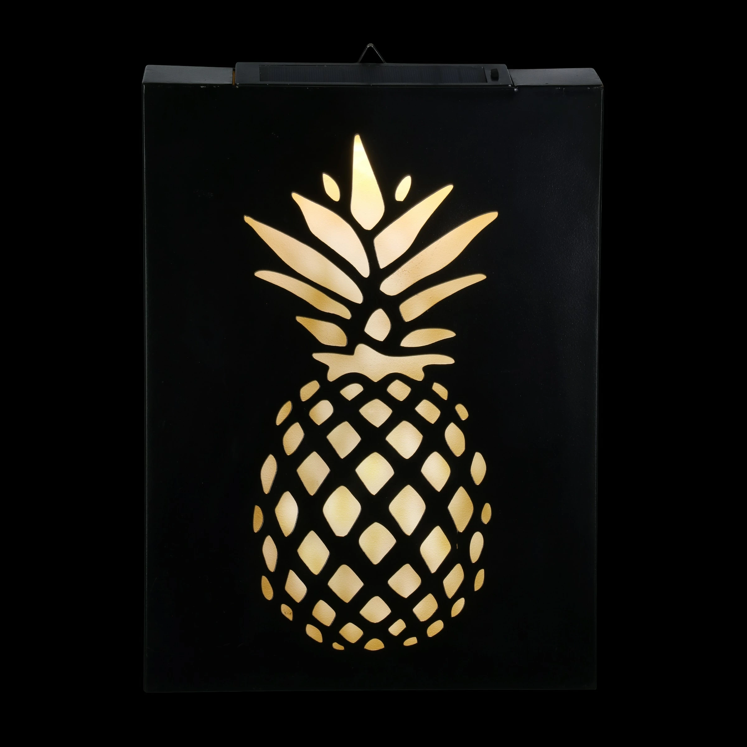 Top 10 π Wholesale π€© Exhart Solar Matte Black Stamped Metal Pineapple Wall Art, 12 X 17 Inches π π - Image 8