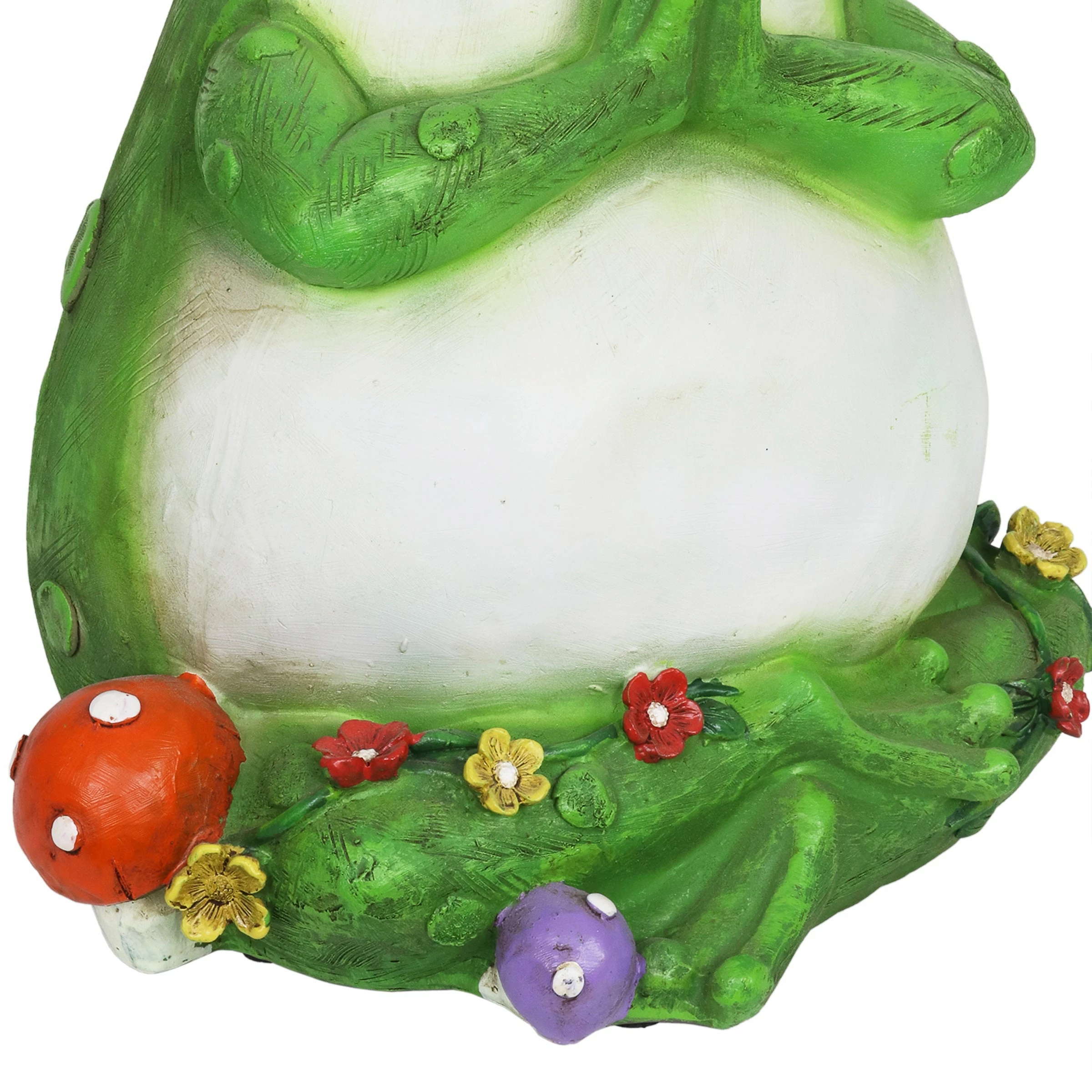 Brand new π€© Cheap π Exhart Solar Meditating Frog In Lotus Position Garden Statue, 10 Inch π€© π - Image 5