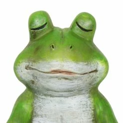 Flash Sale 🧨 New ✔️ Exhart Solar Meditating Yoga Frog Holding Two Crackle Glass Balls Garden Statue, 6 By 9 Inches 🥰 🔔 -Exhart Shop Exhart Solar Meditating Yoga Frog Holding Two Crackle Glass Balls Garden Statue2C 6 by 9 Inches 3