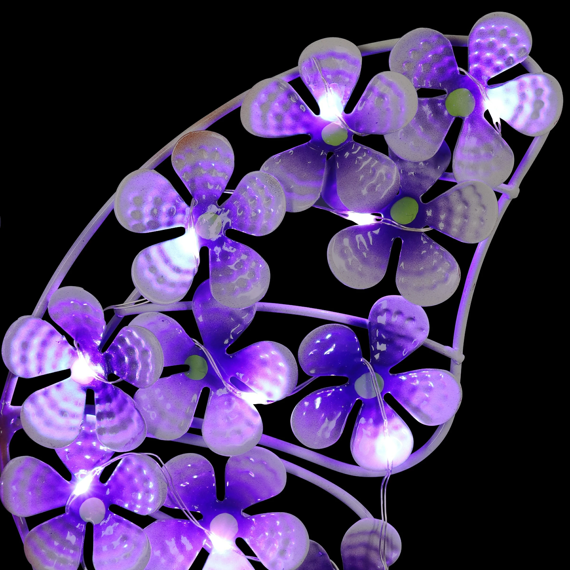 Wholesale π Coupon π Exhart Solar Metal And Glass Butterfly Rain Gauge Garden Stake, 12 By 40 Inches Purple π π - Image 7