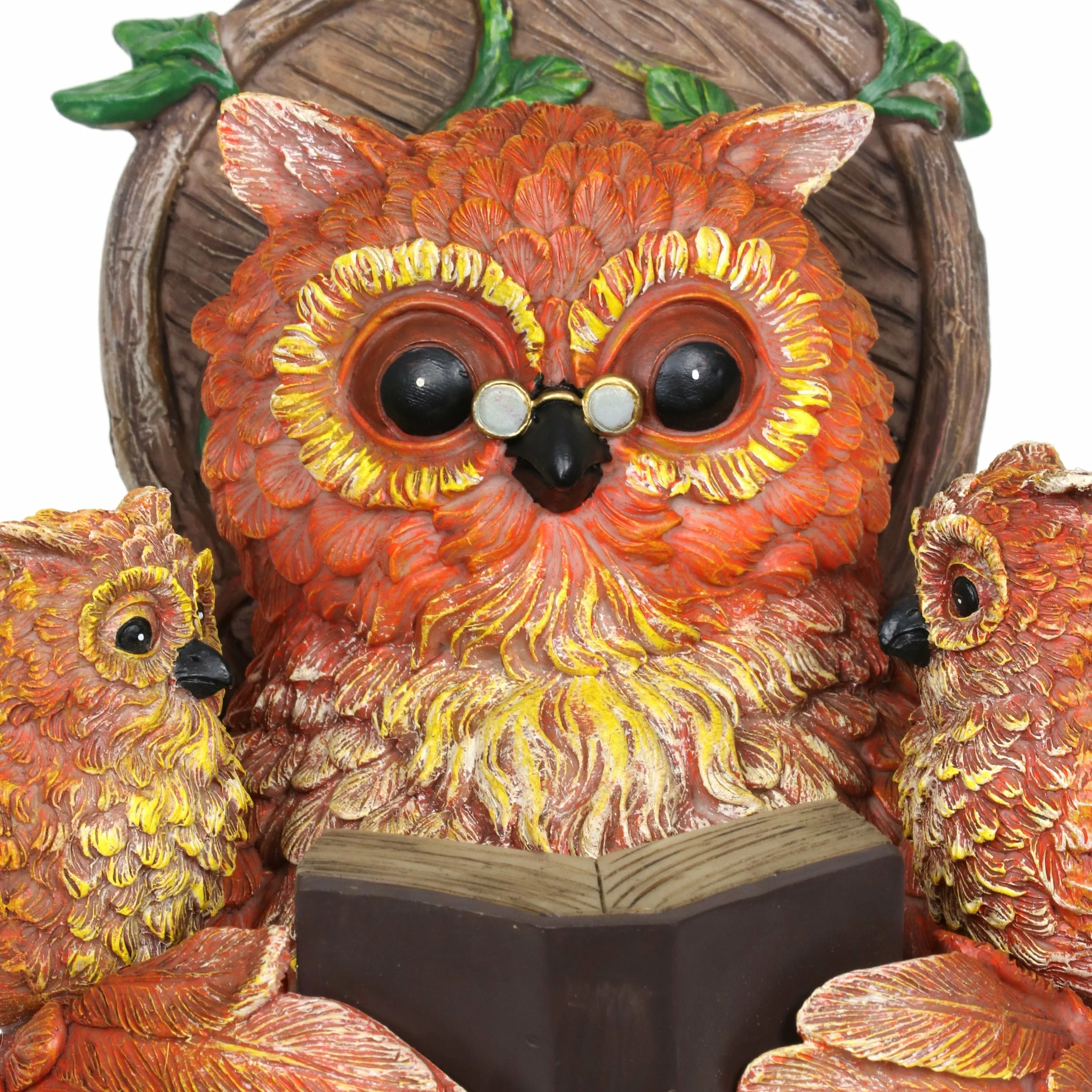 Deals π Discount π Exhart Solar Owl Reading A Story In A Rocking Chair, 12 Inch π π - Image 5