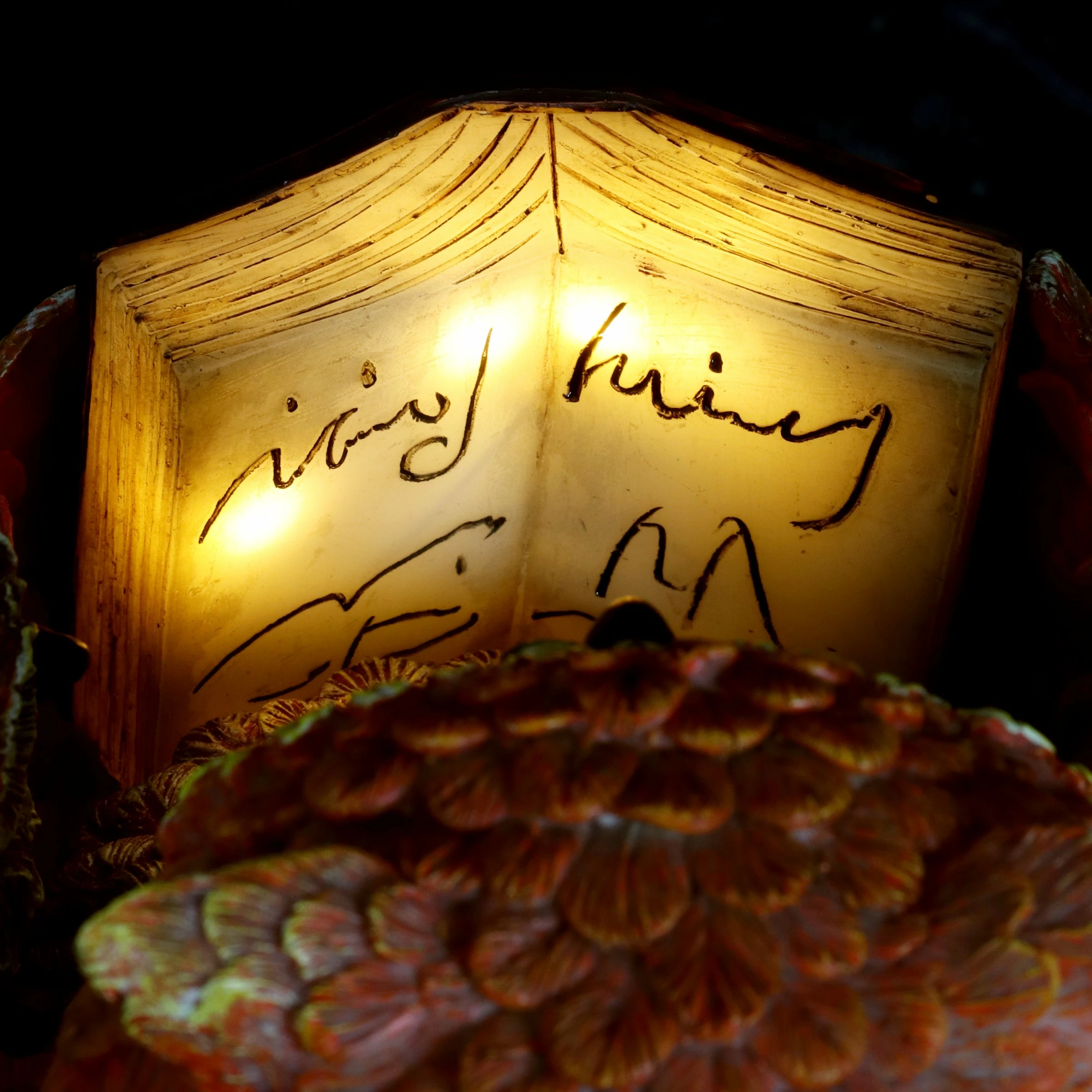 Deals π Discount π Exhart Solar Owl Reading A Story In A Rocking Chair, 12 Inch π π - Image 8