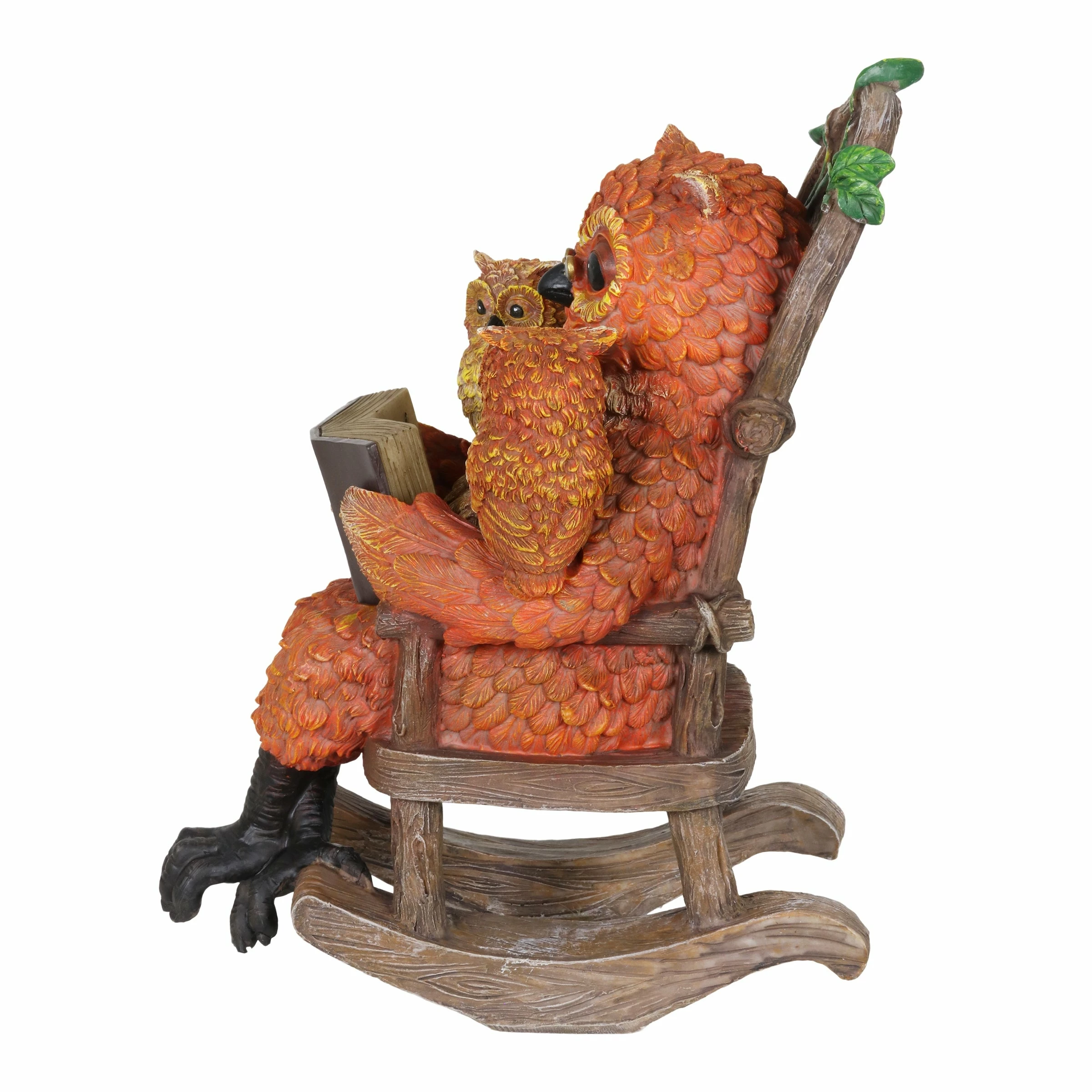 Deals π Discount π Exhart Solar Owl Reading A Story In A Rocking Chair, 12 Inch π π - Image 9