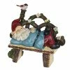 Wholesale 🔥 Discount 🔔 Exhart Solar Park Bench Pat Gnome Statuary, 10 Inch 😀 🥰