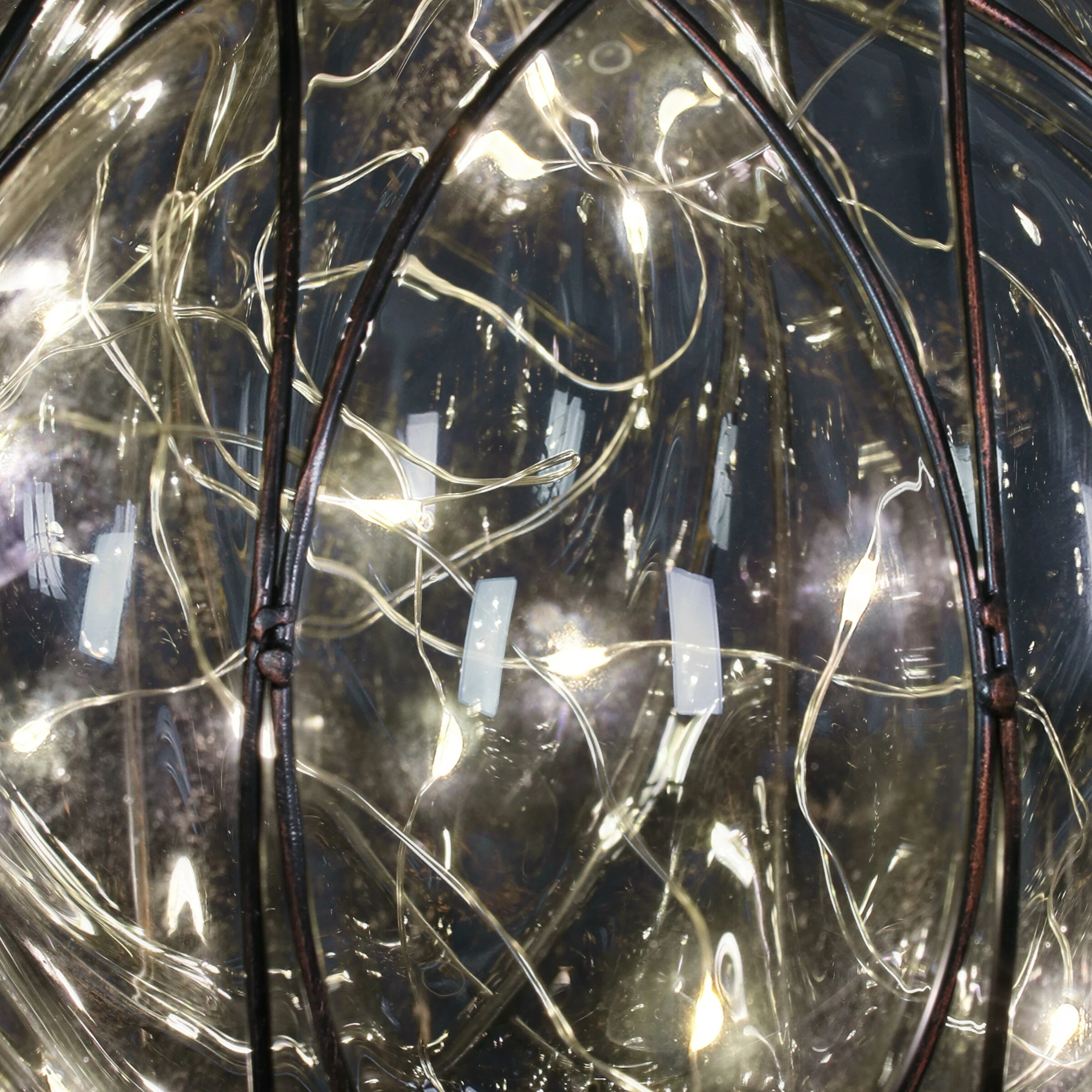 Best Pirce π Buy β Exhart Solar Pineapple Light In Bronze With 12 LED Firefly String Lights, Dual Use As Garden Stake Or Table Top Lantern β¨ π - Image 7