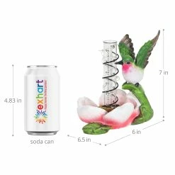 Discount π₯° Outlet π Exhart Solar Rain Gauge On Flower With Hummingbird Garden Statuary, 7 Inch Red β€οΈ π 19 Discount π₯° Outlet π Exhart Solar Rain Gauge On Flower With Hummingbird Garden Statuary, 7 Inch Red β€οΈ π -Exhart Shop Exhart Solar Rain Gauge on Flower with Hummingbird Garden Statuary2C 7 Inch 2