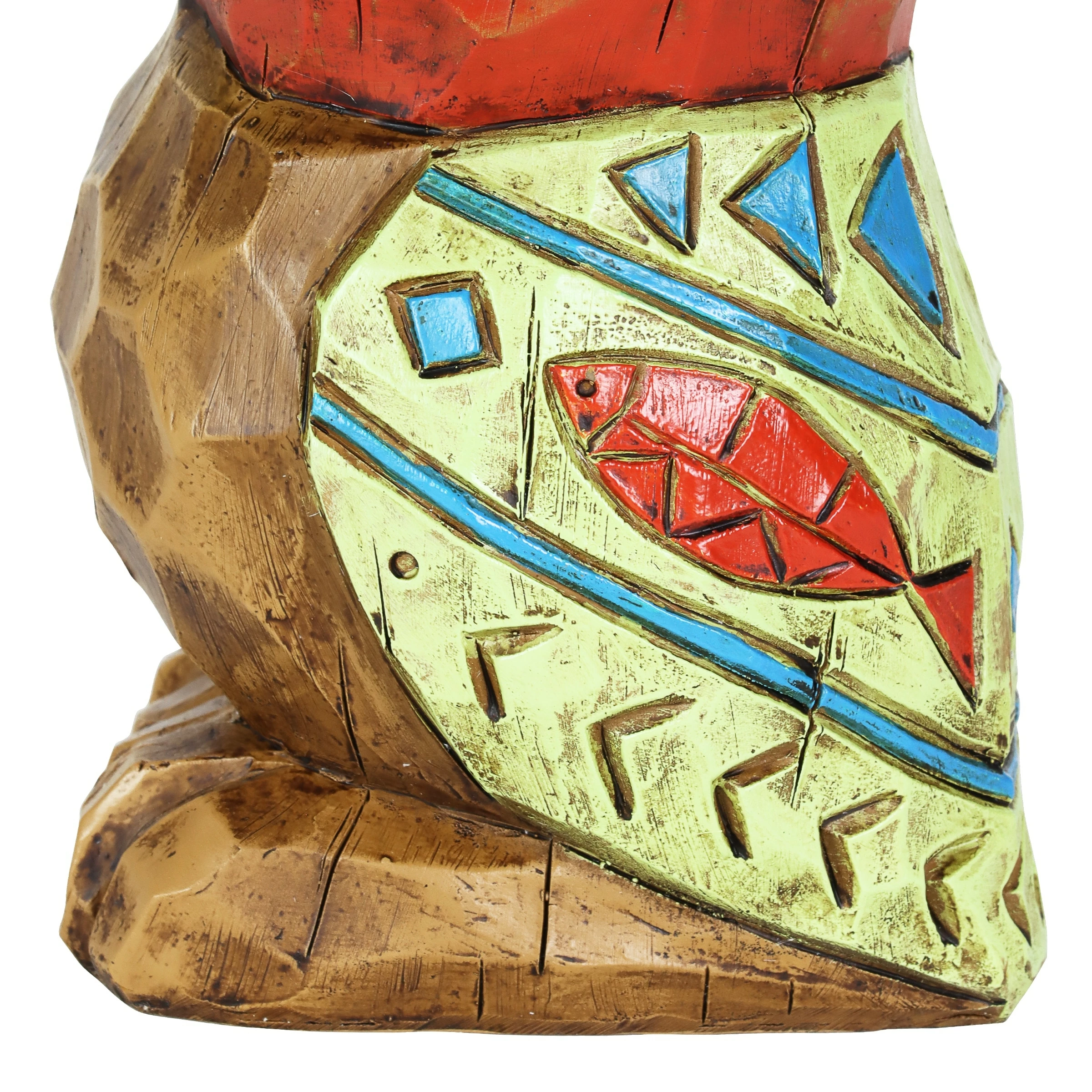 Deals π Brand new π₯ Exhart Solar Red Tiki Parrot Garden Statue With LED Eyes, 6.5 By 10 Inches π π - Image 6