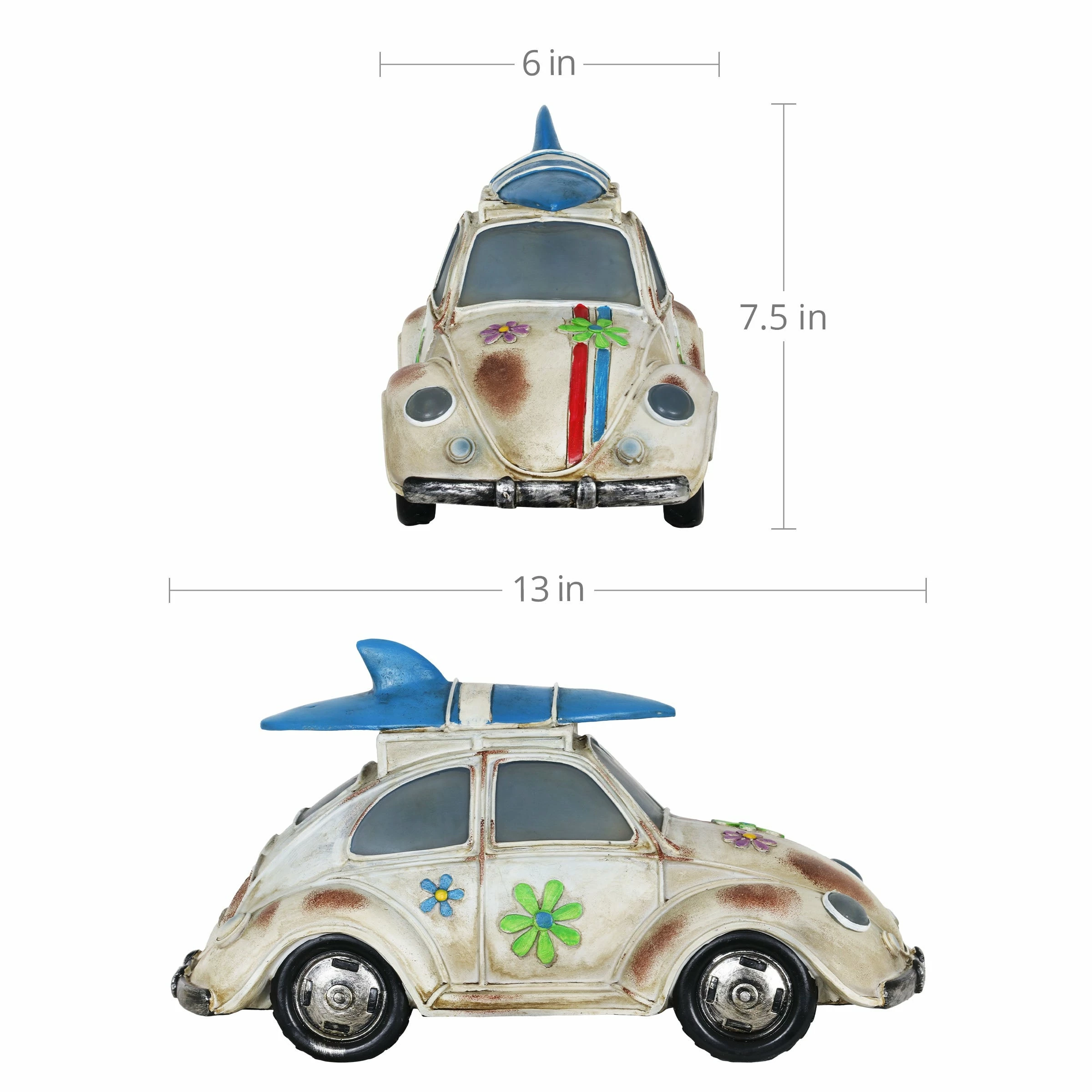 Best deal π Buy π Exhart Solar Retro Bug Garden Statue, 7 Inch π― π₯ - Image 4