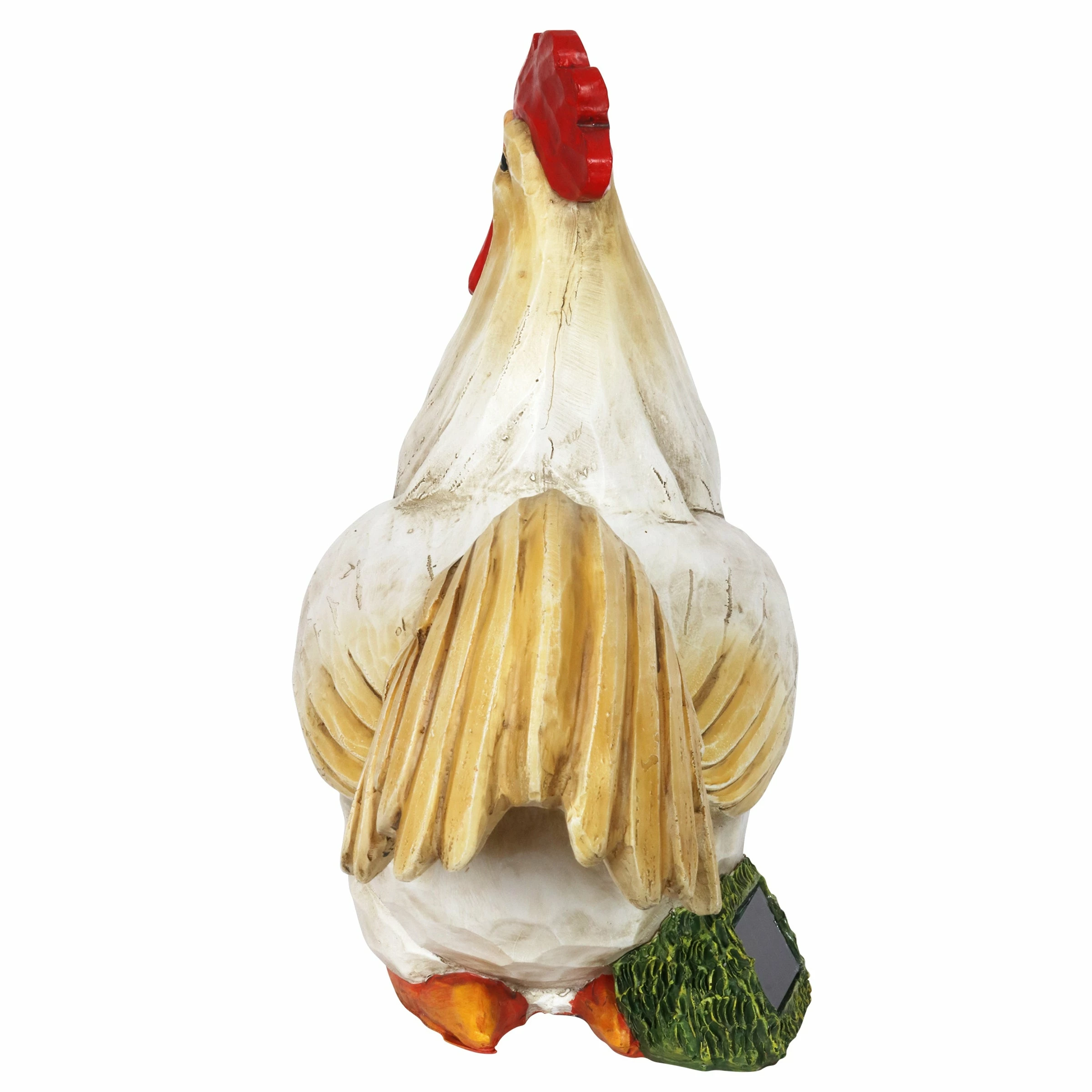 Budget β¨ Brand new βοΈ Exhart Solar Rooster Hand Painted Garden Statue, 11 Inch π β - Image 11