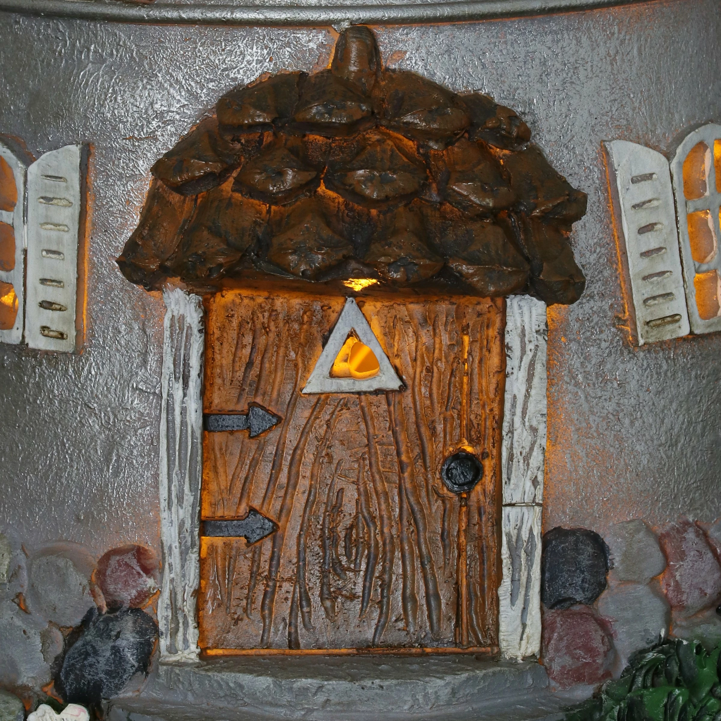 Coupon π Brand new π₯° Exhart Solar Silver Tea Pot Fairy House Garden Statue, 7 Inch π π - Image 8