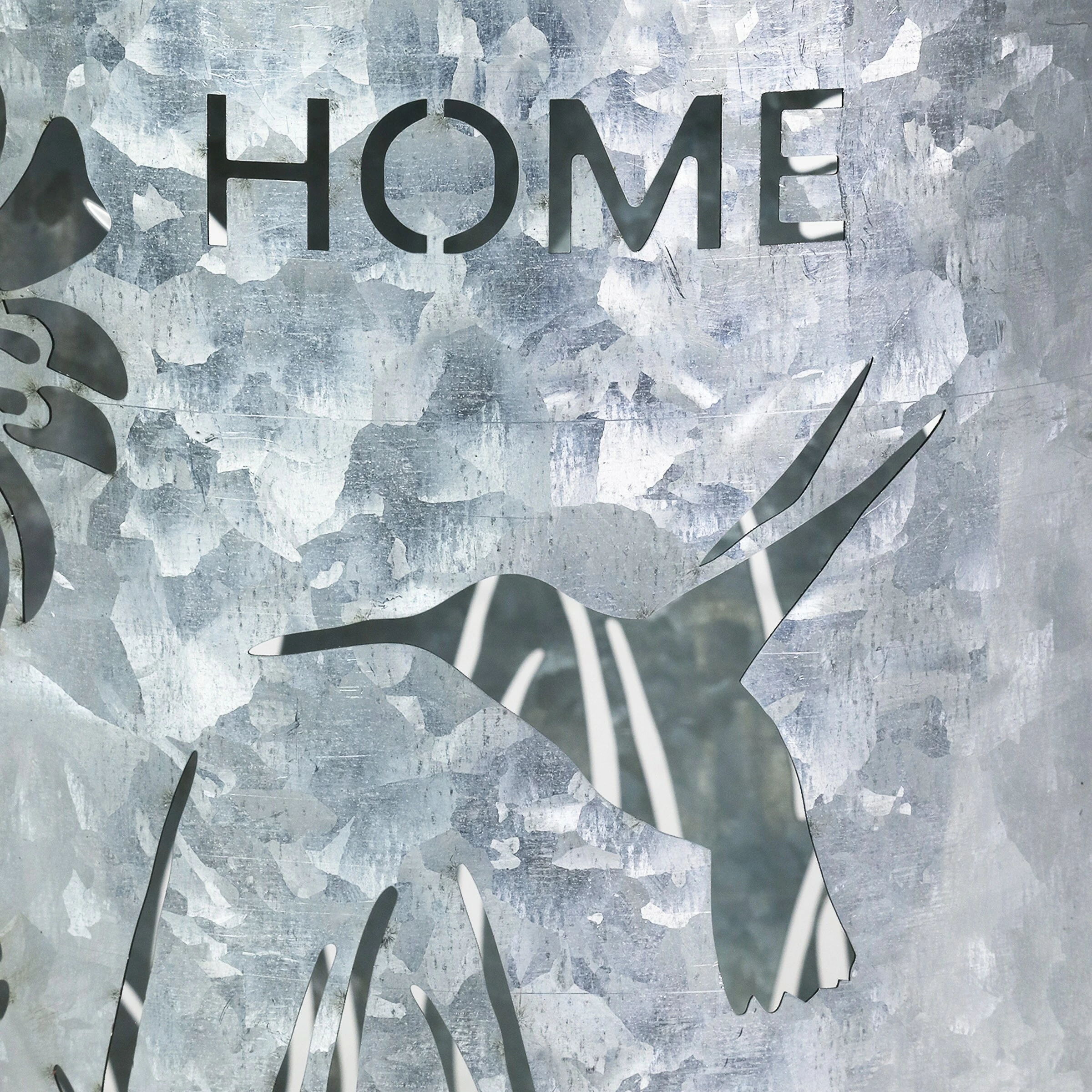 Deals π Promo π Exhart Solar Stamped Metal Hummingbird And Flower Design Lantern Reads Home, 11.5 Inch π― β - Image 5