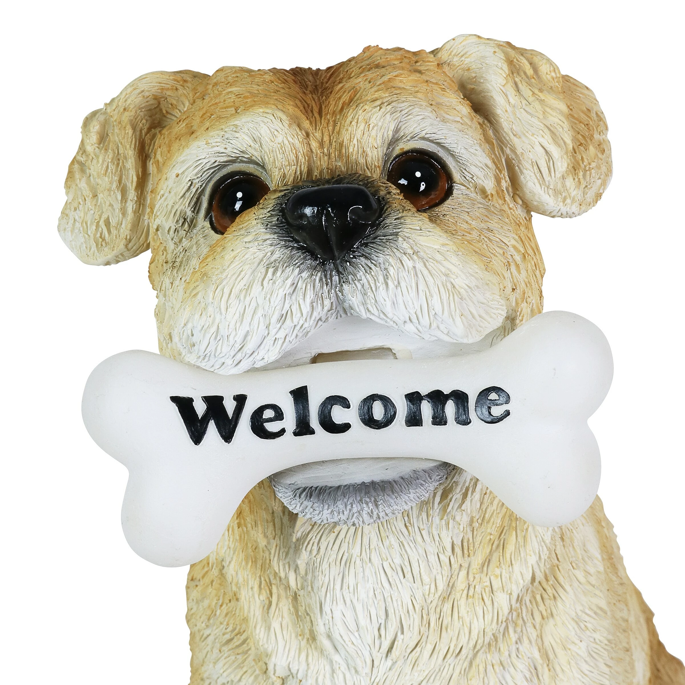 Deals π₯° Best deal π Exhart Solar Terrier With LED Welcome Bone Garden Statuary, 7.5 By 13 Inches π€© β¨ - Image 5