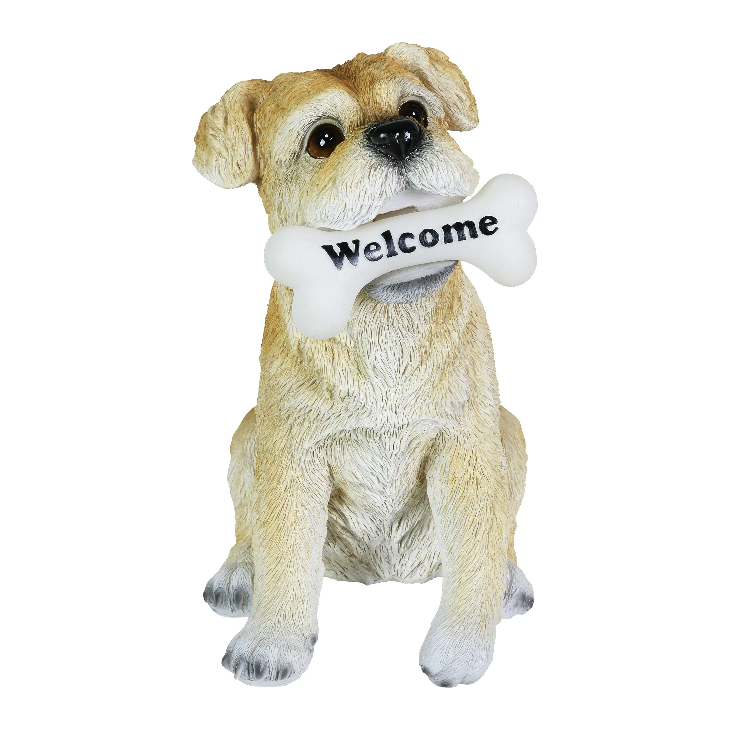 Deals π₯° Best deal π Exhart Solar Terrier With LED Welcome Bone Garden Statuary, 7.5 By 13 Inches π€© β¨ - Image 7