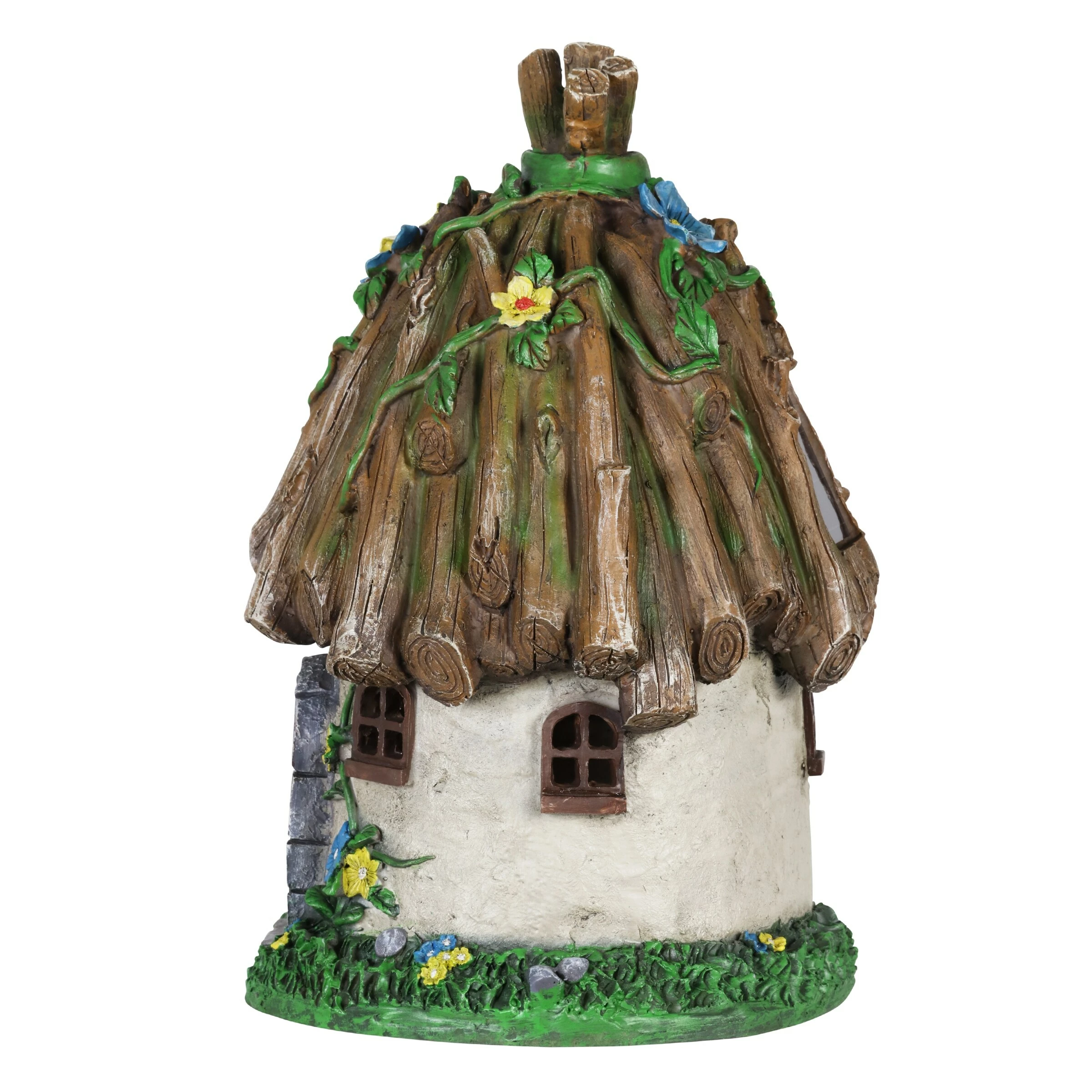 Cheapest π New β¨ Exhart Solar Twig Roof Fairy House Garden Statue, 14 Inch π π― - Image 9