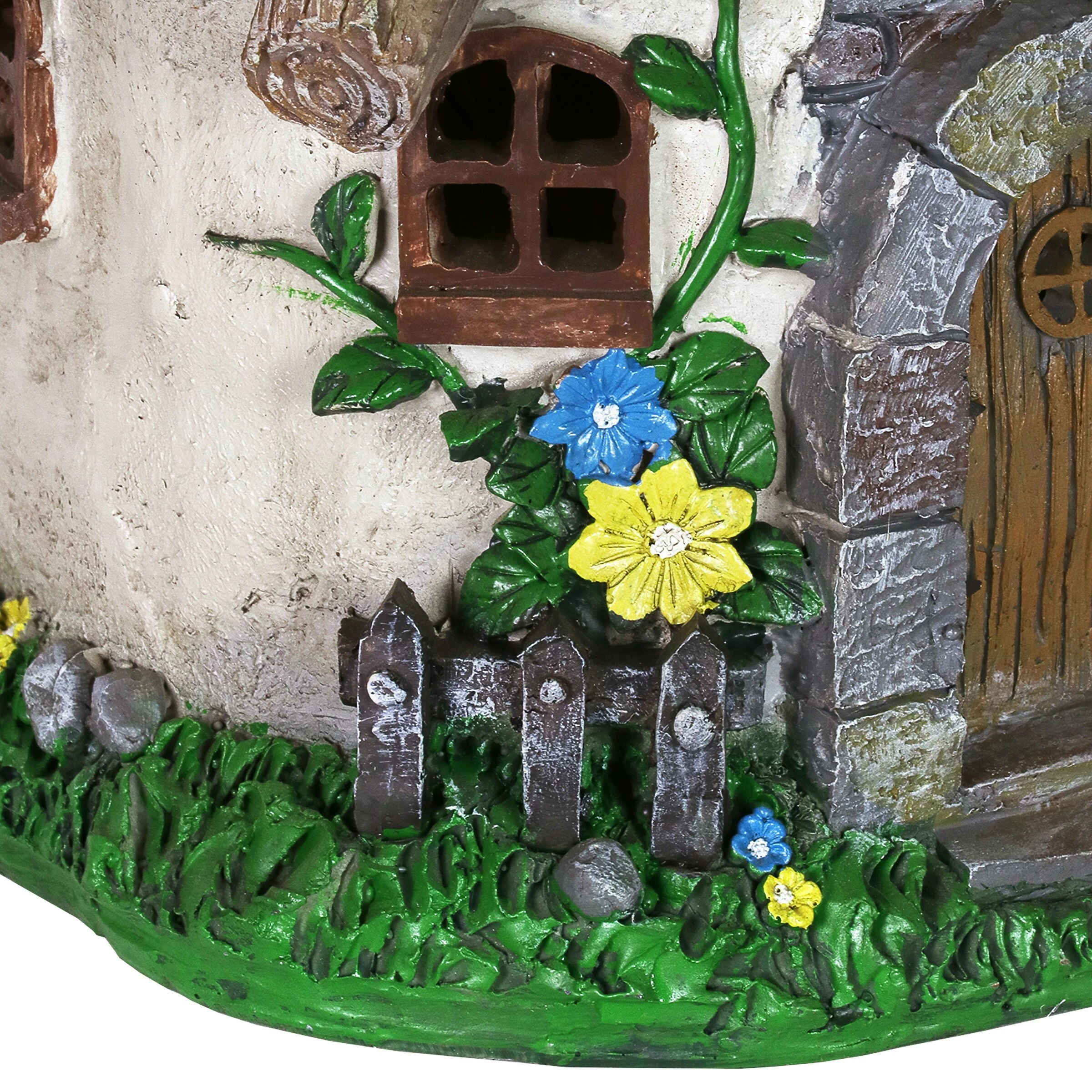 Cheapest π New β¨ Exhart Solar Twig Roof Fairy House Garden Statue, 14 Inch π π― - Image 10