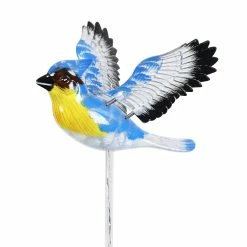 Top 10 👍 New 🥰 Exhart Solar WindyWing Bird Garden Stake With Colored LED Lights, 7 Inch 👏 ⭐