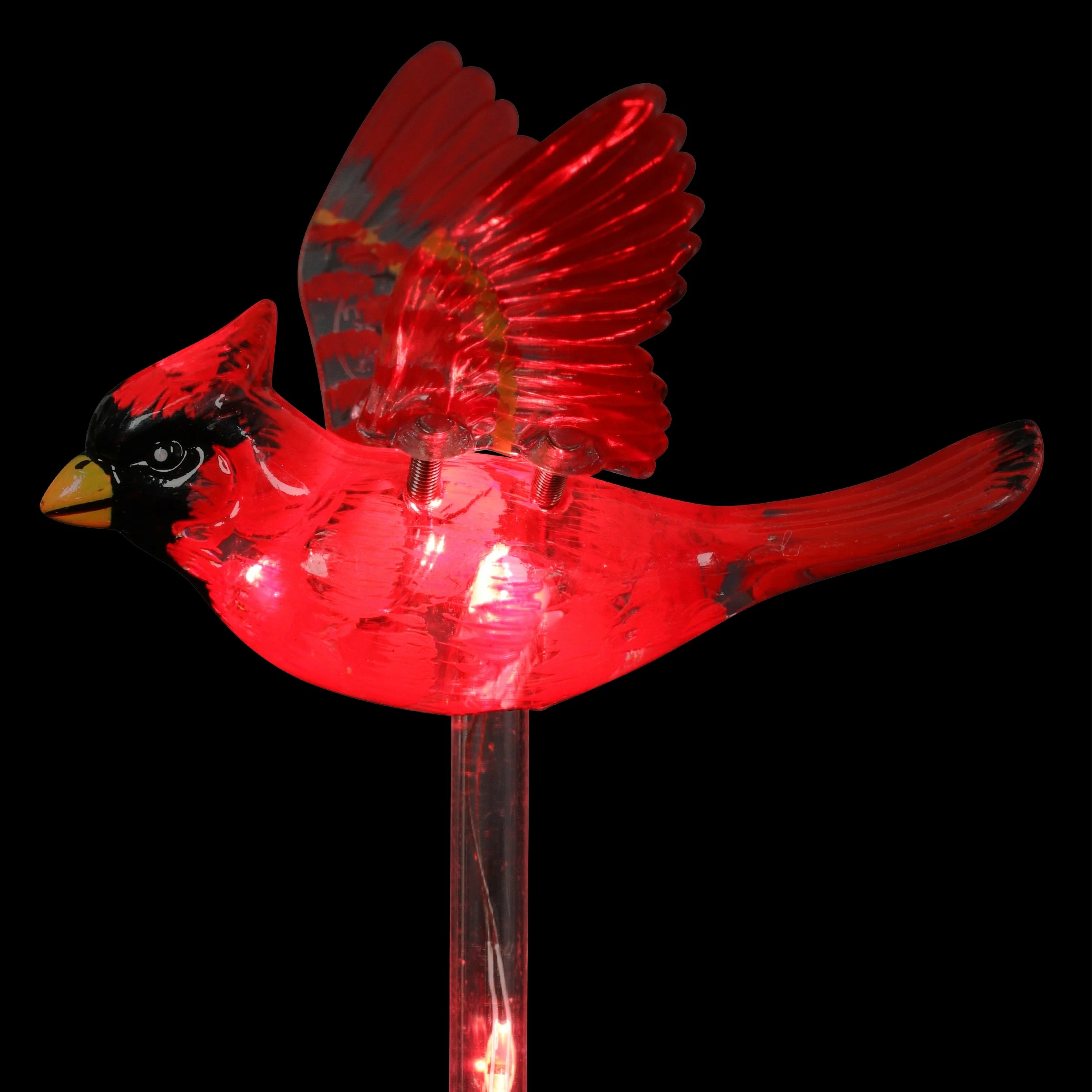 Promo π€© Coupon β Exhart Solar WindyWing Garden Stake Set Of Cardinal, Hummingbird And Blue Bird With Colored LED Lights, 4 By 27 Inch π― π - Image 8