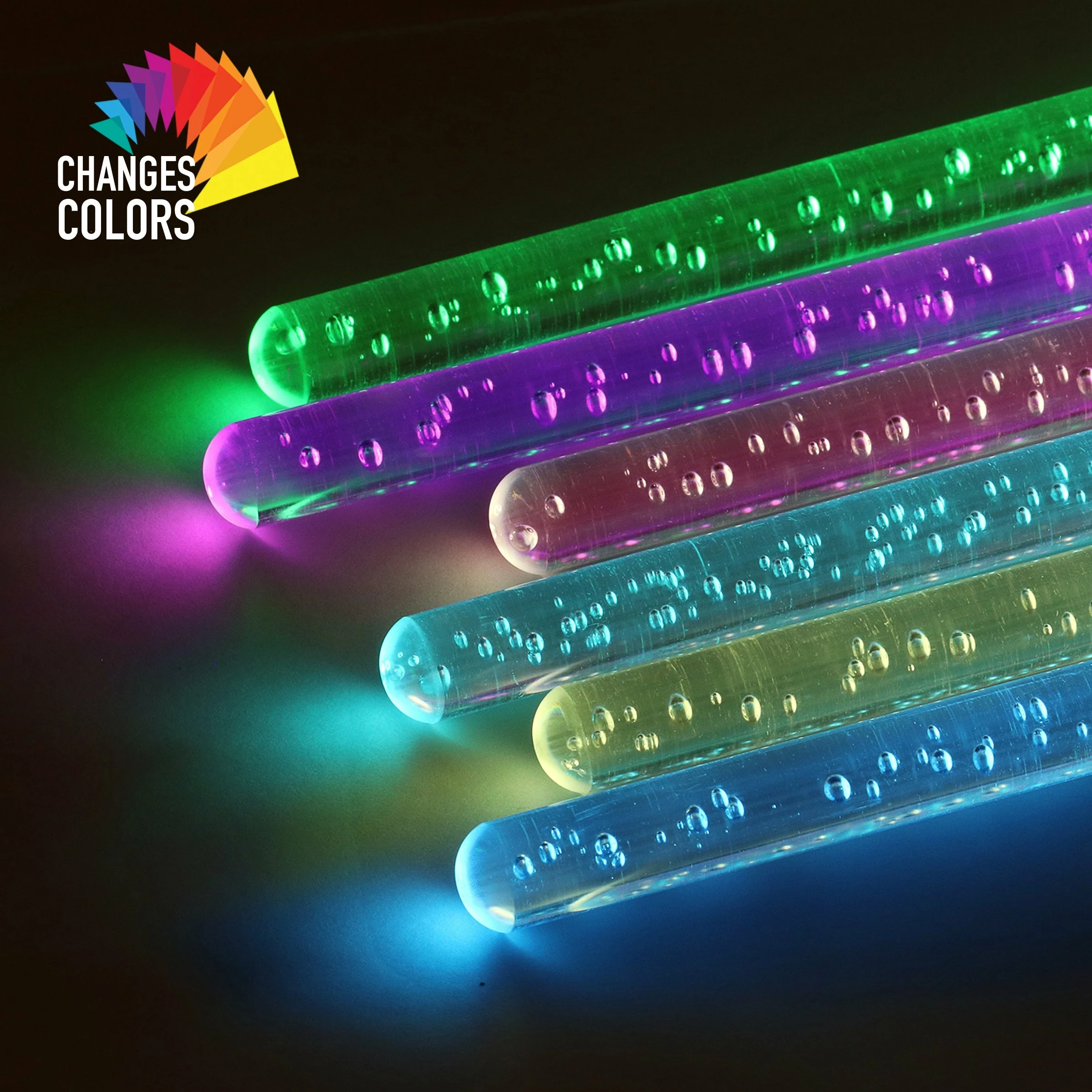 Top 10 β Buy π Exhart Tall Solar Acrylic Color Changing Light Garden Stake, Set Of Six, 23 Inch π β€οΈ - Image 6