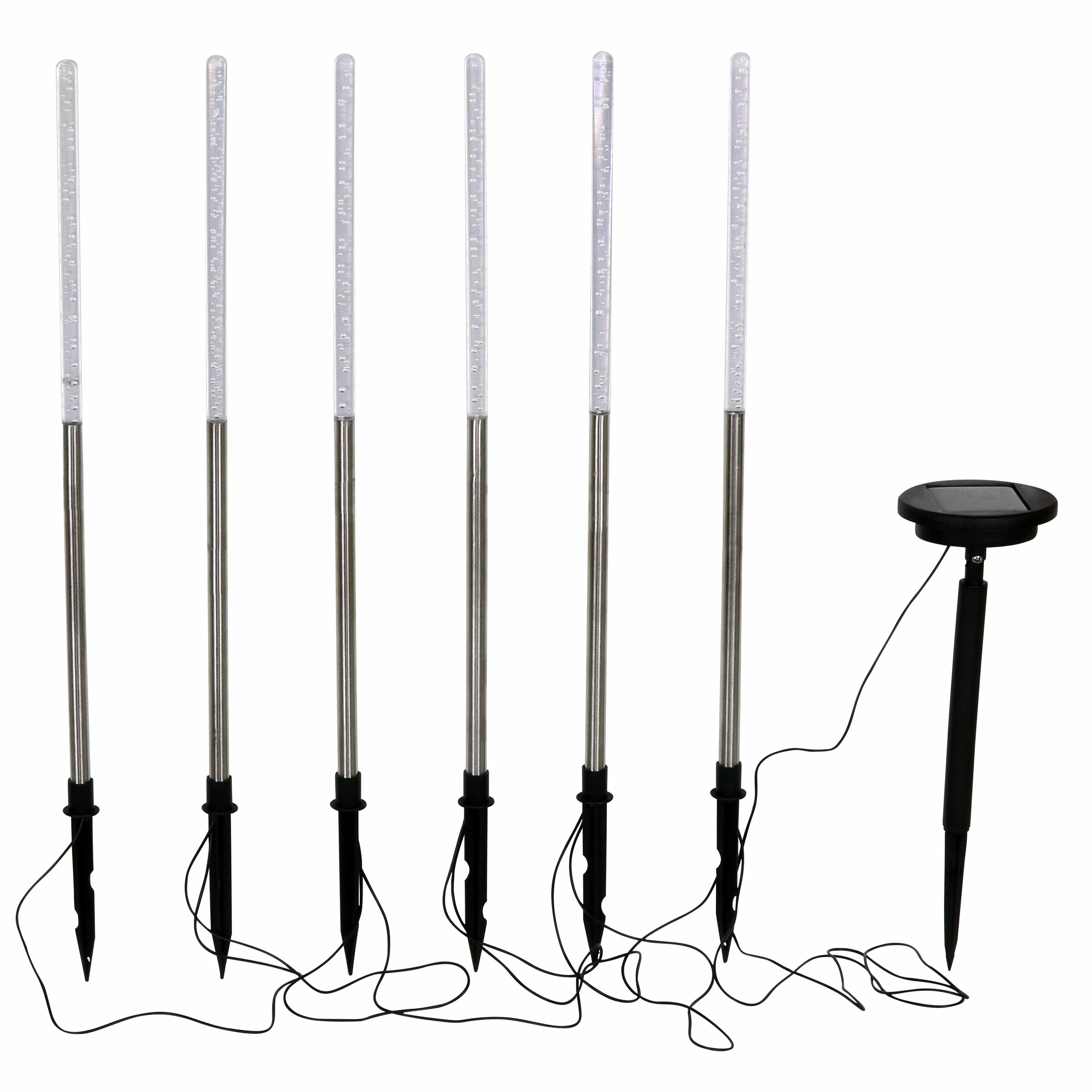 Top 10 β Buy π Exhart Tall Solar Acrylic Color Changing Light Garden Stake, Set Of Six, 23 Inch π β€οΈ - Image 9