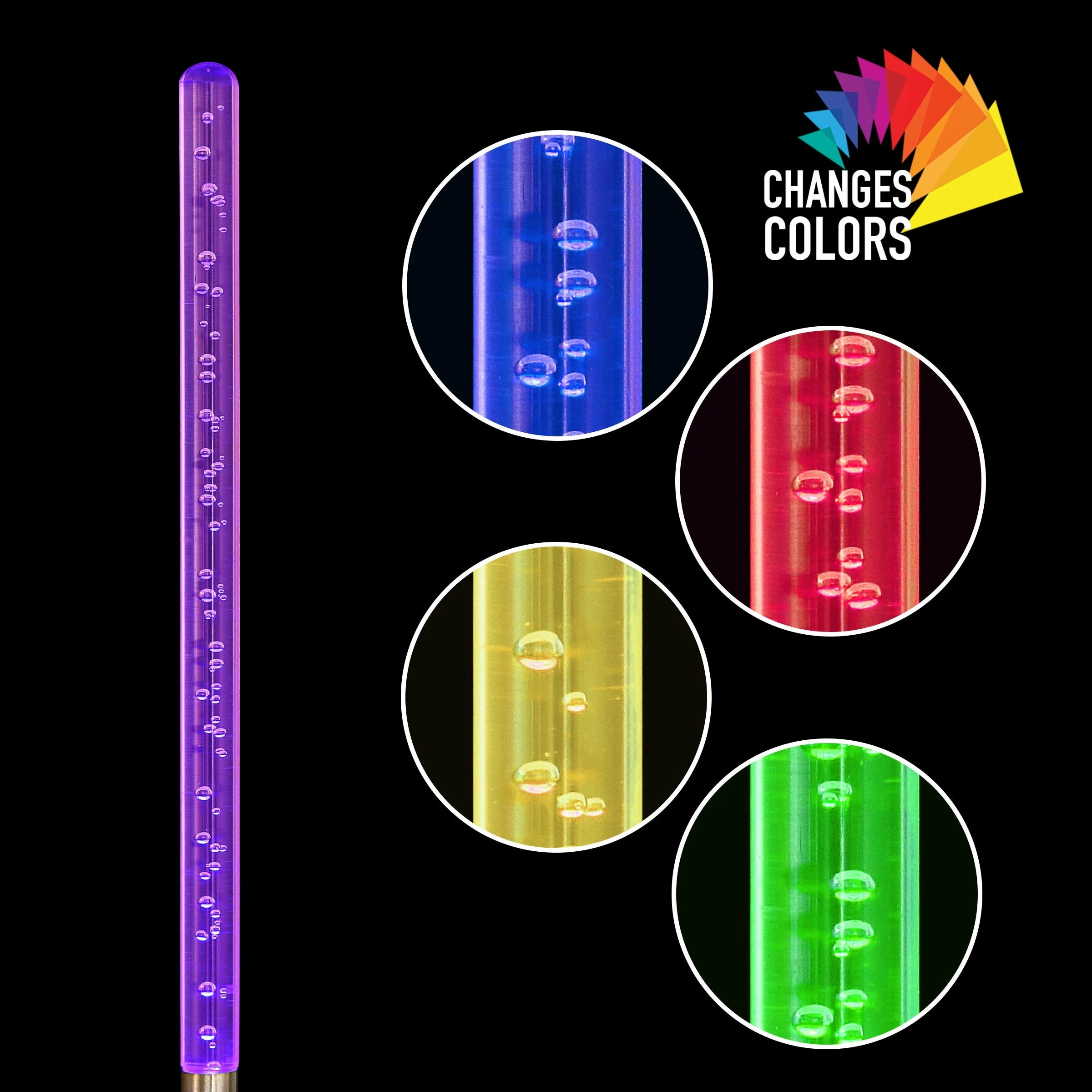 Top 10 β Buy π Exhart Tall Solar Acrylic Color Changing Light Garden Stake, Set Of Six, 23 Inch π β€οΈ - Image 10