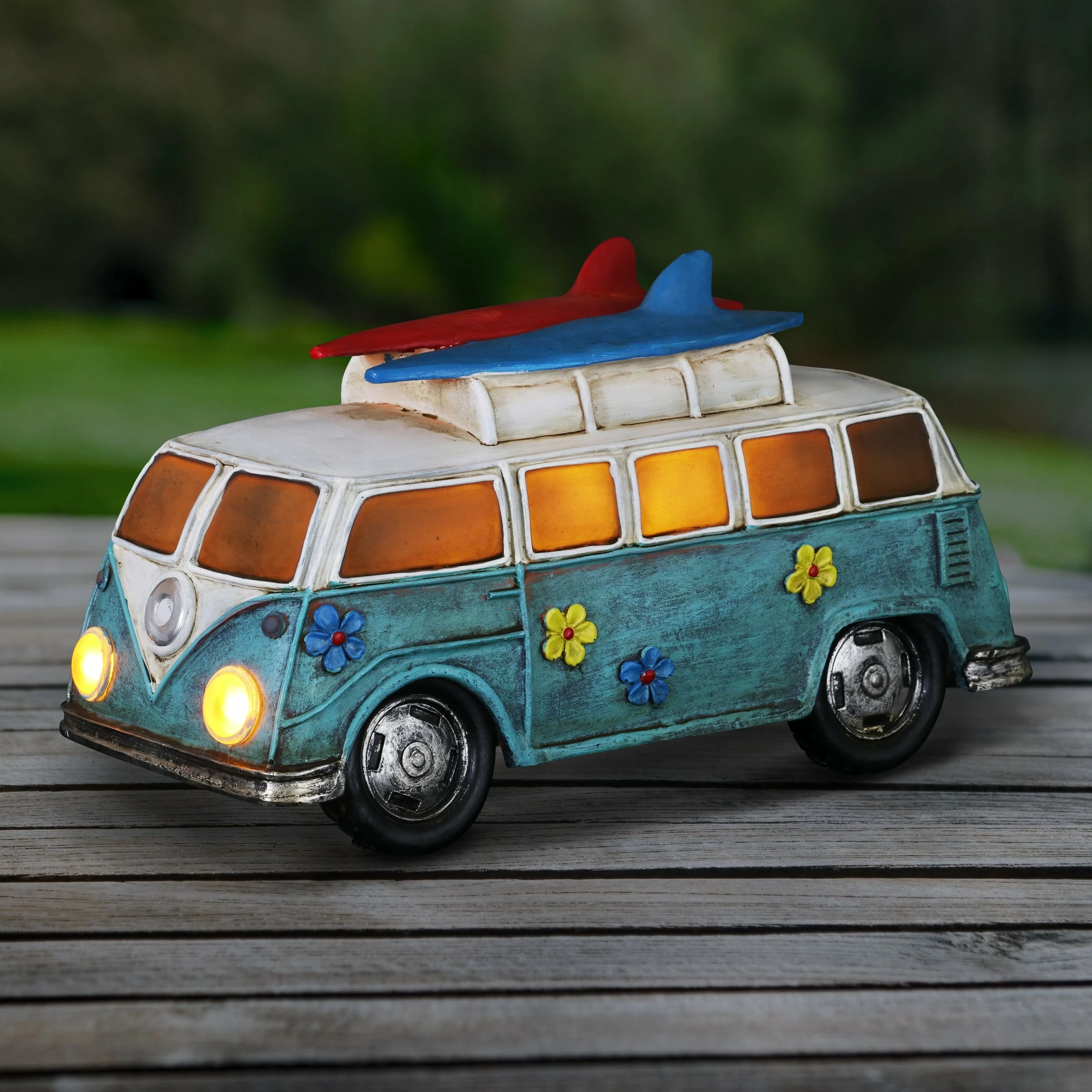 Top 10 π₯ Wholesale π Exhart Solar Retro Bus Garden Statue, 7 Inch π₯° π - Image 2